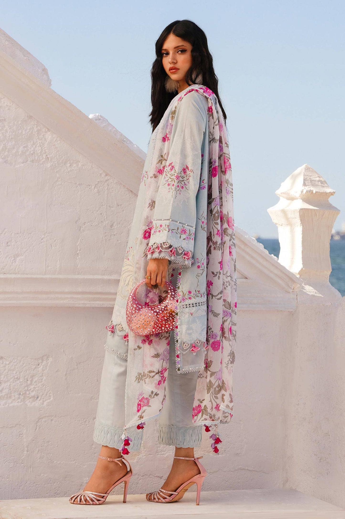 Sana Safinaz | Muzlin Spring 24 | M241-019B-CI - Ladies Clothes - Maria Faisal