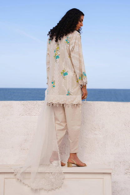 Sana Safinaz | Muzlin Spring 24 | M241-020A-CW - Ladies Clothes - Maria Faisal