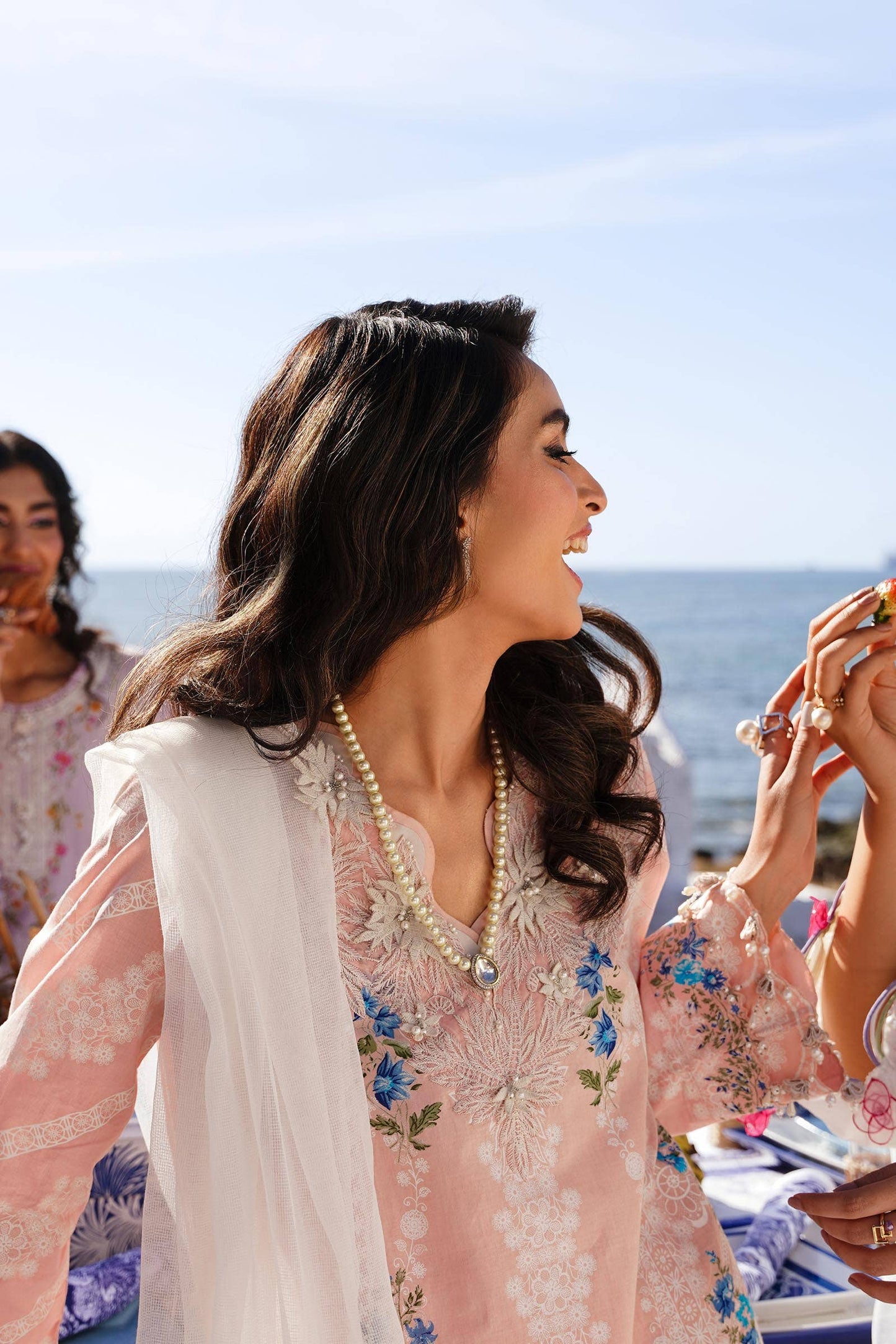 Sana Safinaz | Muzlin Spring 24 | M241-020B-CW - Ladies Clothes - Maria Faisal