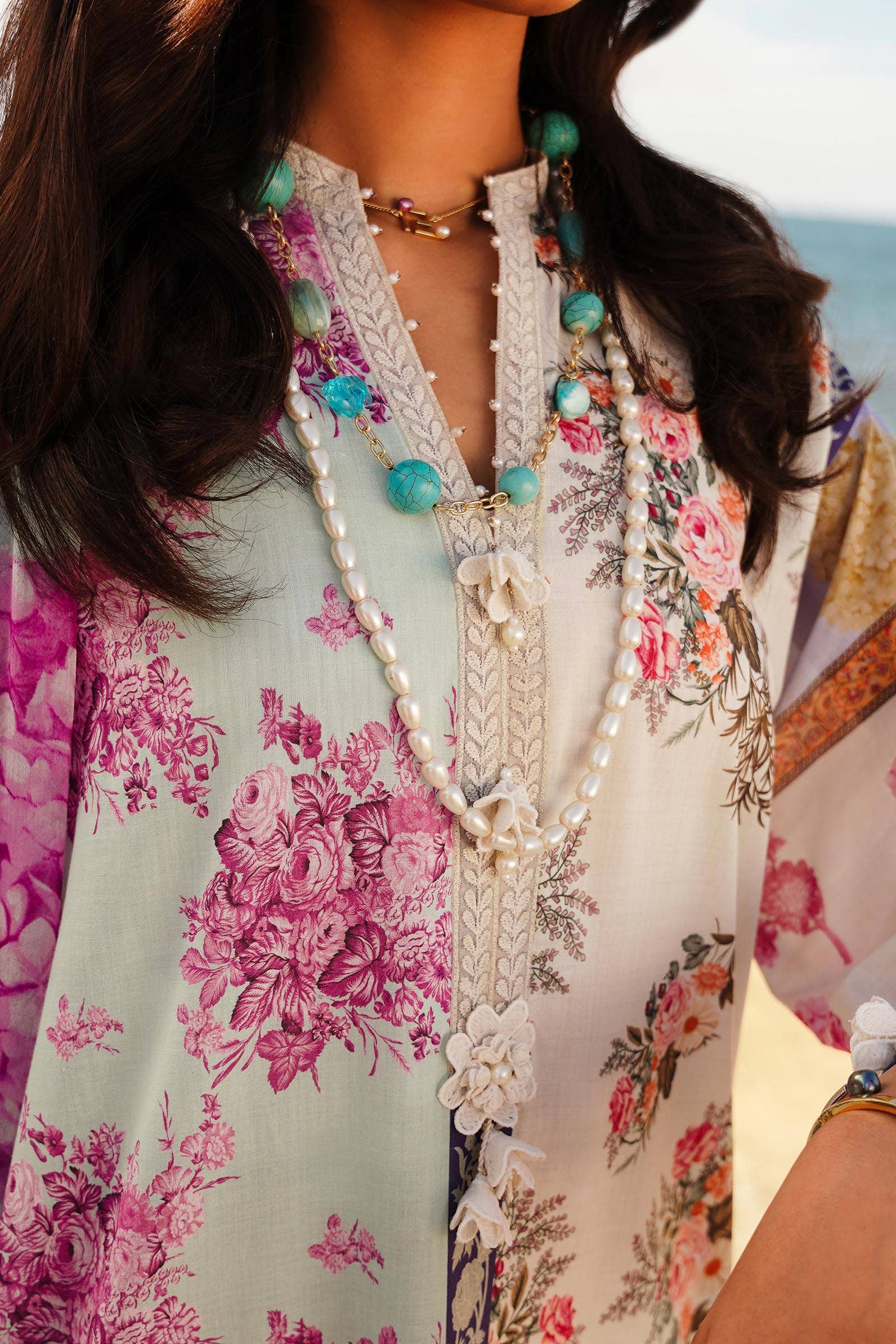 Sana Safinaz | Muzlin Spring 24 | M241-003B-CI - Ladies Clothes - Maria Faisal