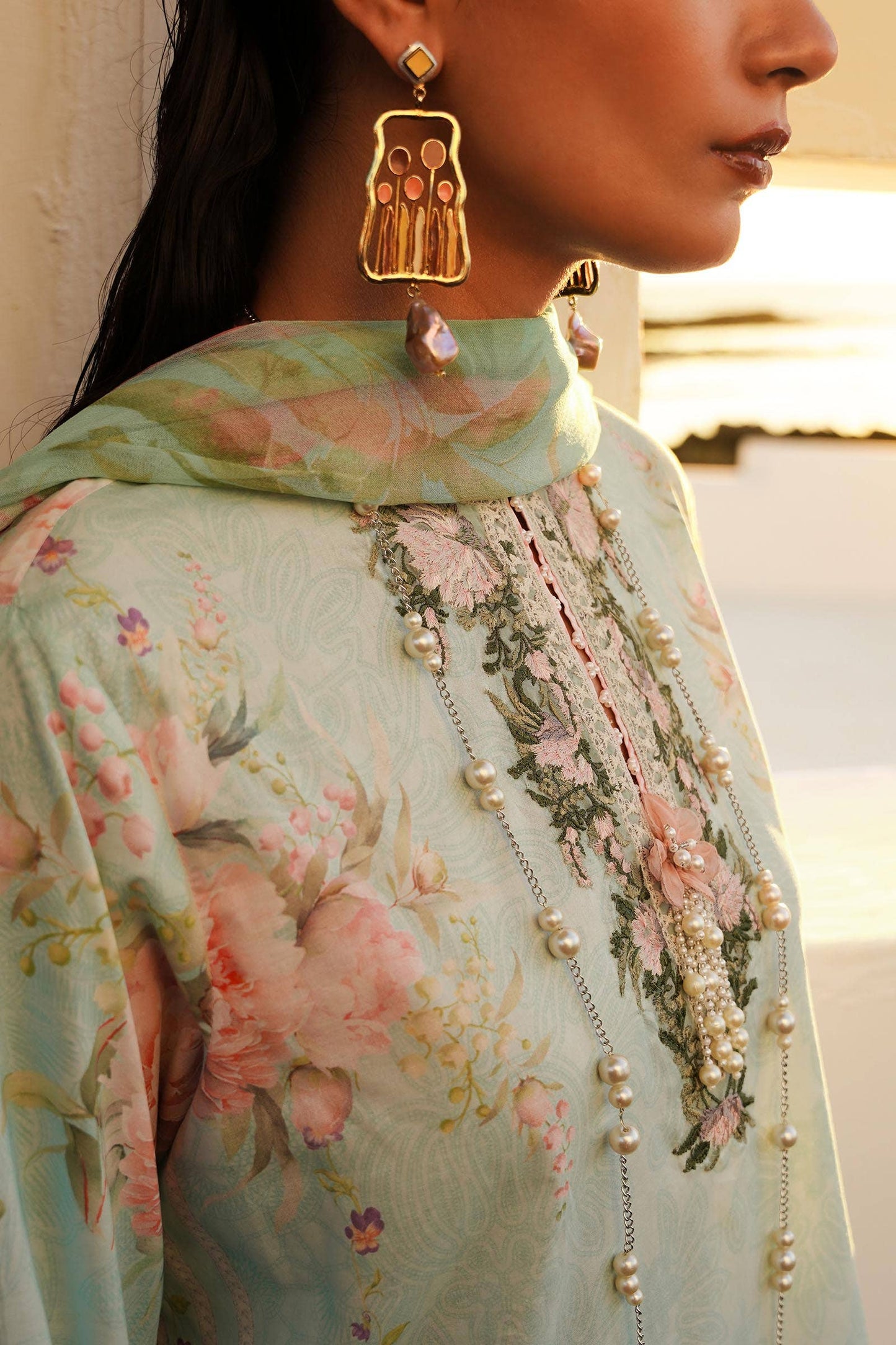 Sana Safinaz | Muzlin Spring 24 | M241-004A-CI - Ladies Clothes - Maria Faisal