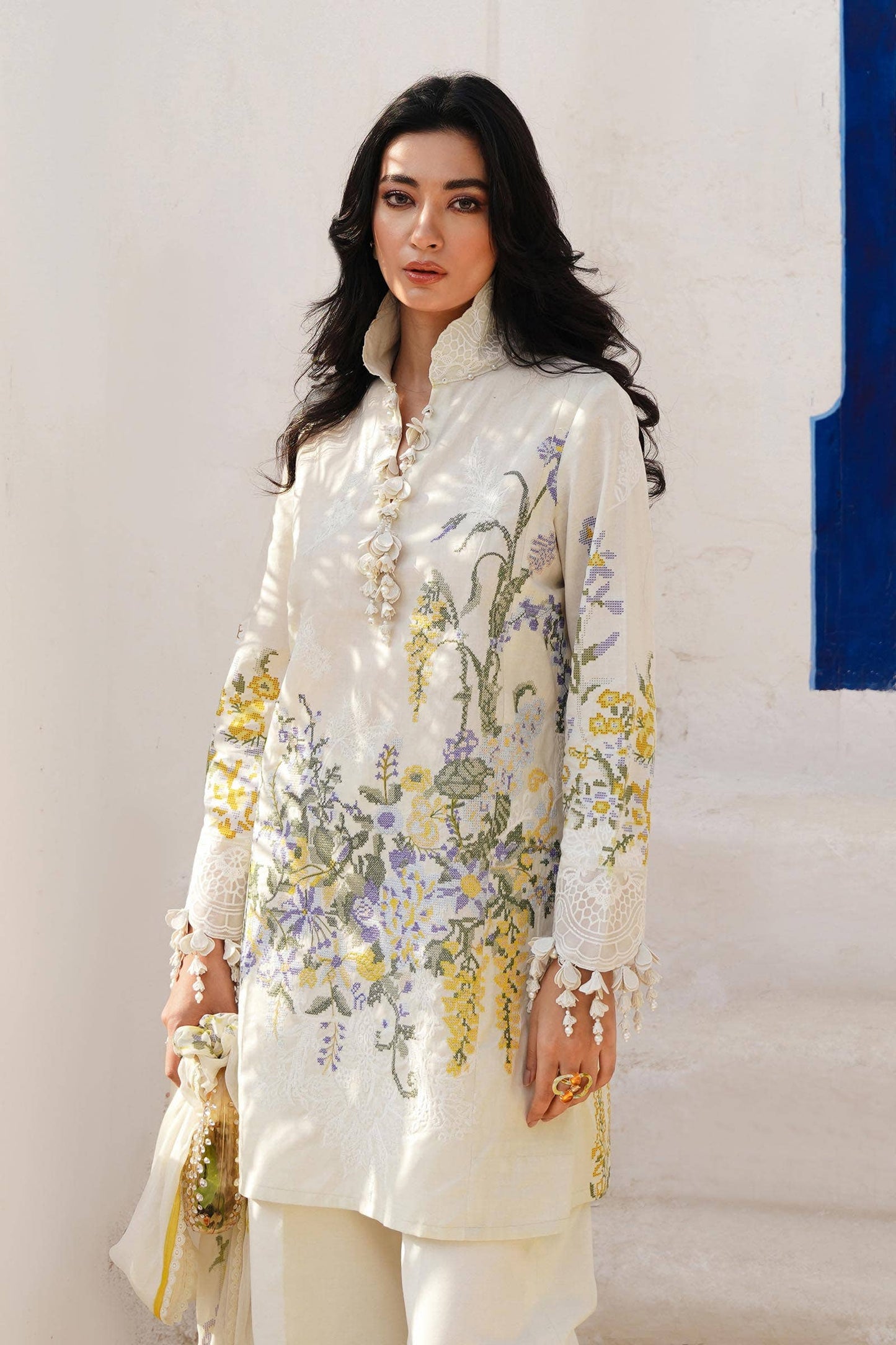 Sana Safinaz | Muzlin Spring 24 | M241-006A-CJ - Ladies Clothes - Maria Faisal