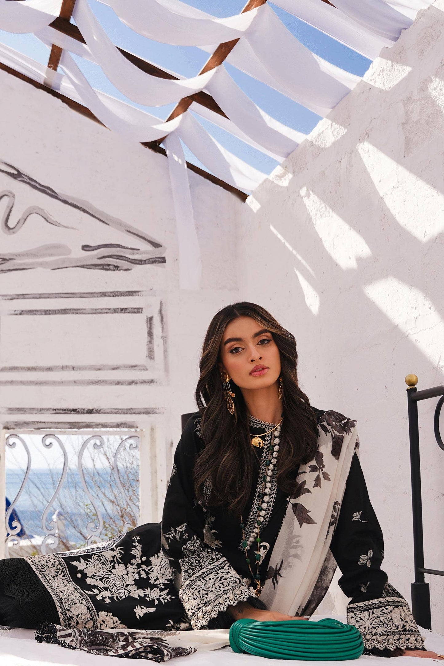 Sana Safinaz | Muzlin Spring 24 | M241-007A-CJ - Ladies Clothes - Maria Faisal