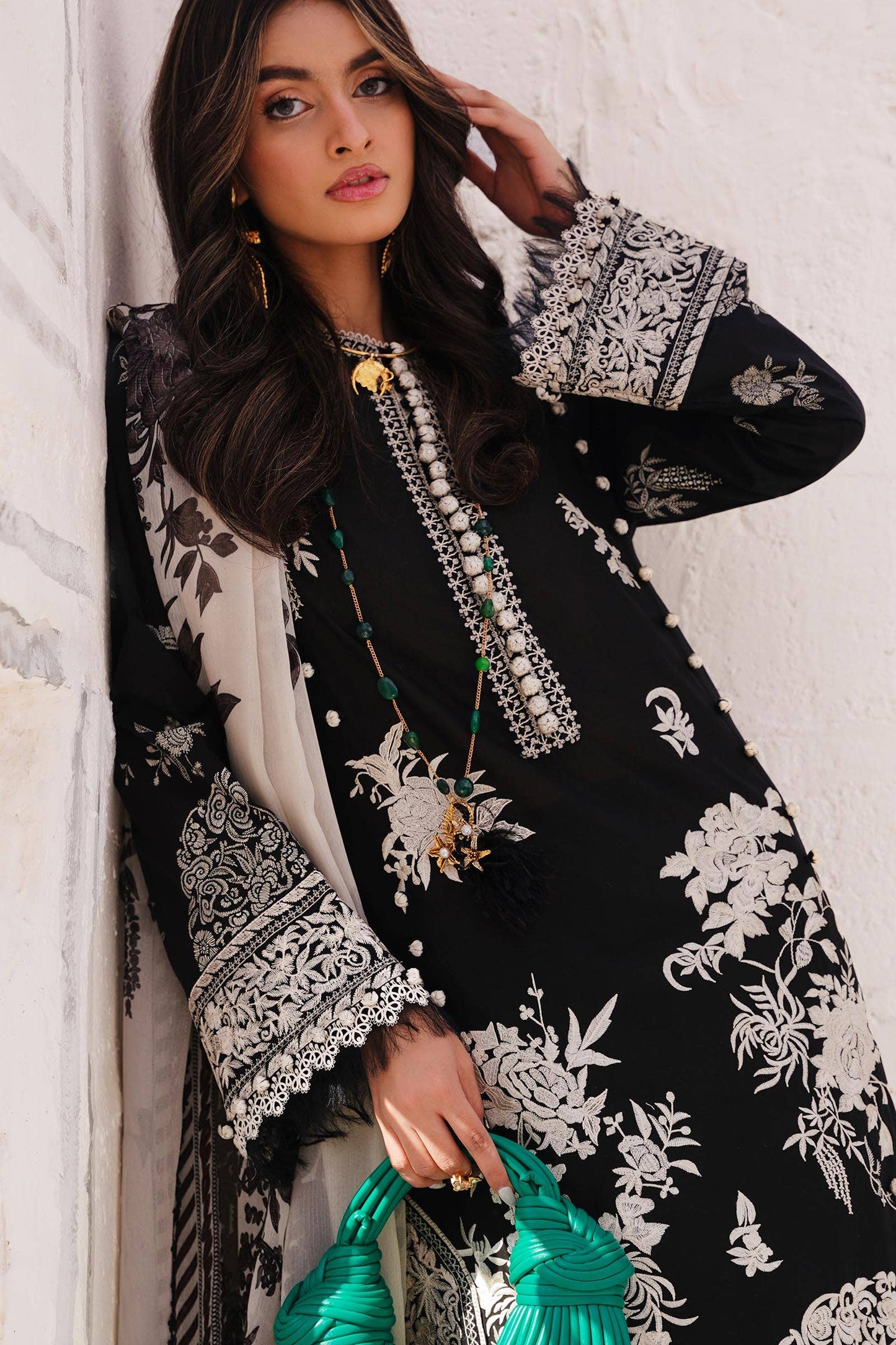 Sana Safinaz | Muzlin Spring 24 | M241-007A-CJ - Ladies Clothes - Maria Faisal