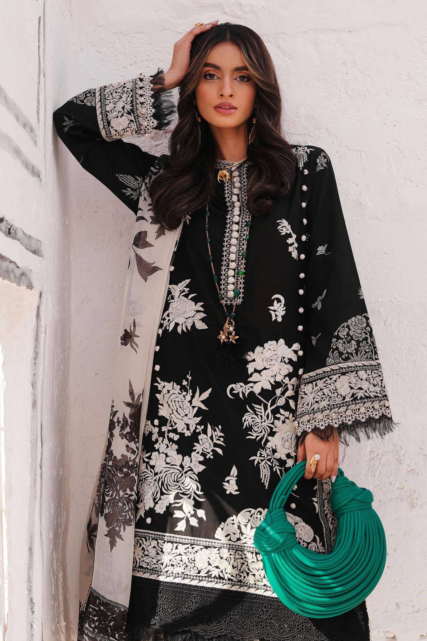 Sana Safinaz | Muzlin Spring 24 | M241-007A-CJ - Ladies Clothes - Maria Faisal