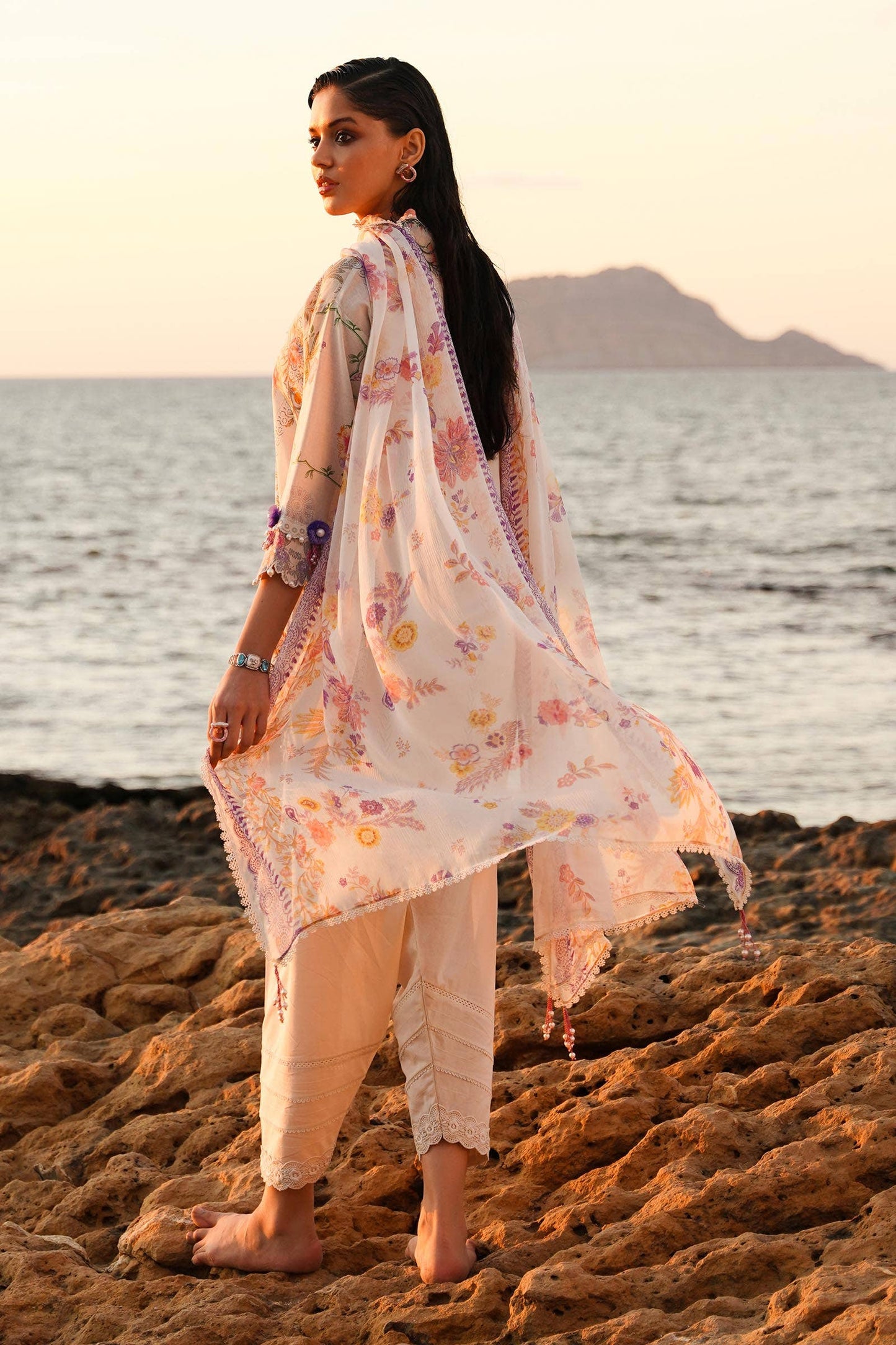 Sana Safinaz | Muzlin Spring 24 | M241-008A-CI - Ladies Clothes - Maria Faisal