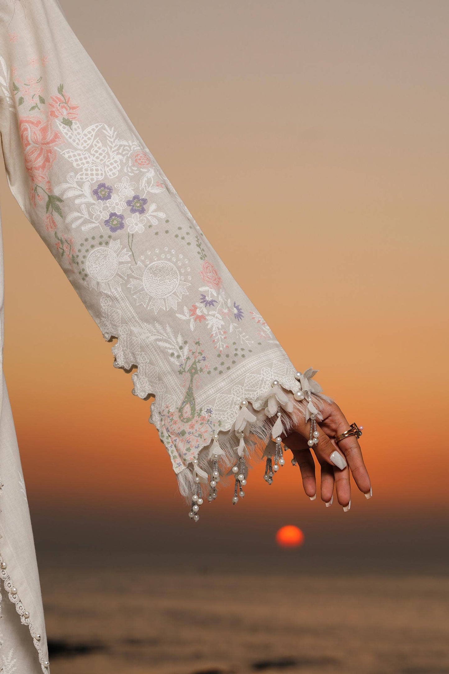 Sana Safinaz | Muzlin Spring 24 | M241-009A-DF - Ladies Clothes - Maria Faisal