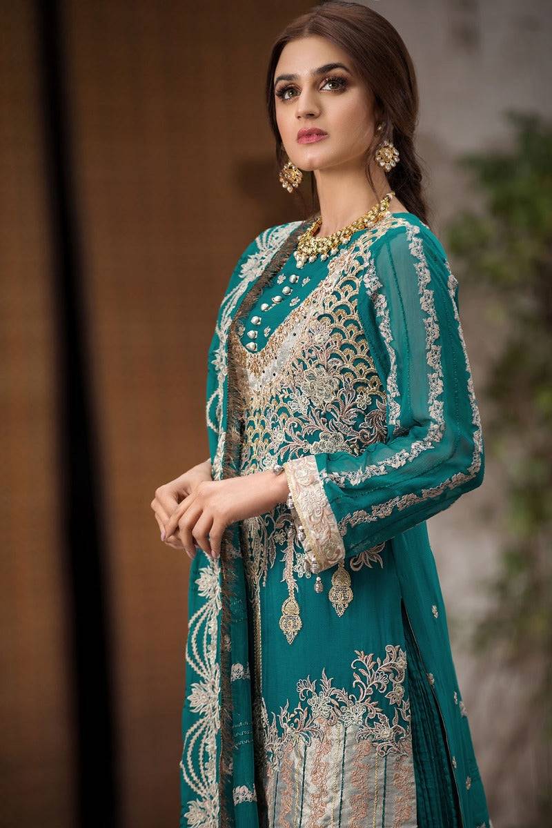 Motifz | Luxury Formal | 2355-BERYL by Maria Faisal - Registered Vendor of : Motifz - type : Ladies Clothes - 100% original wedding dresses