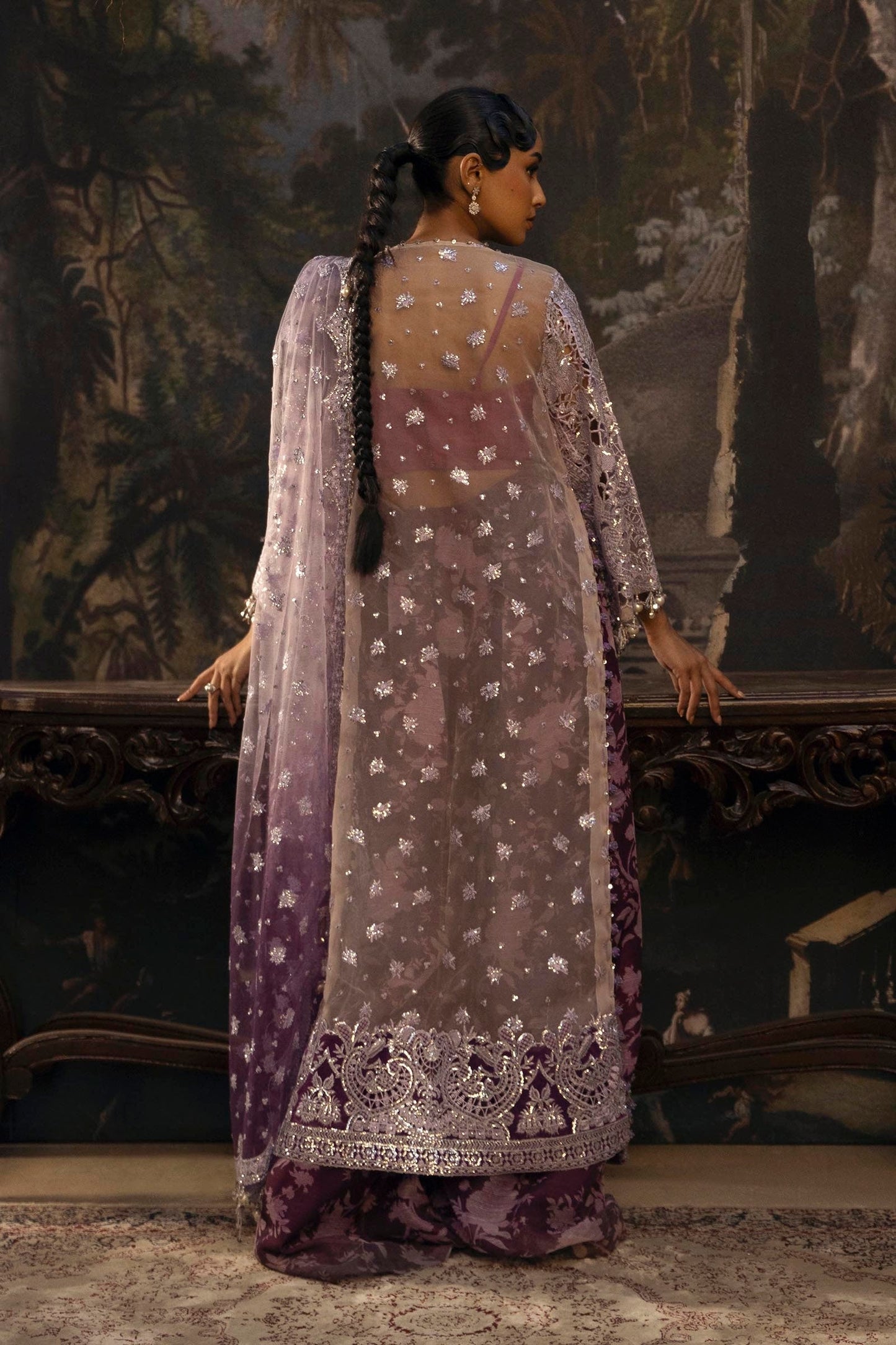 Sana Safinaz | Nura Festive 25 | N251-007-3DJ - Ladies Clothes - Maria Faisal