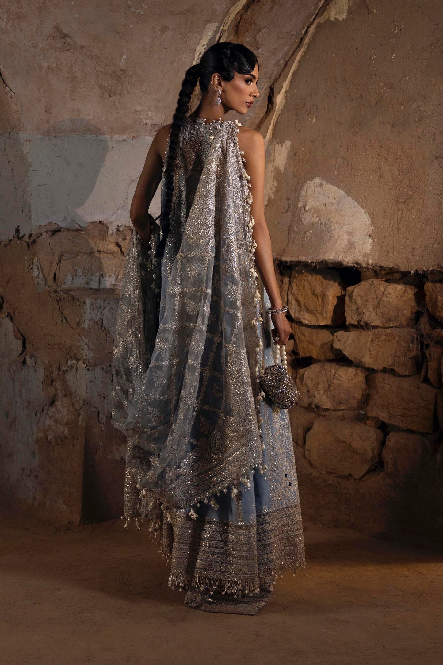 Sana Safinaz | Nura Festive 25 | N251-008-3CT - Ladies Clothes - Maria Faisal