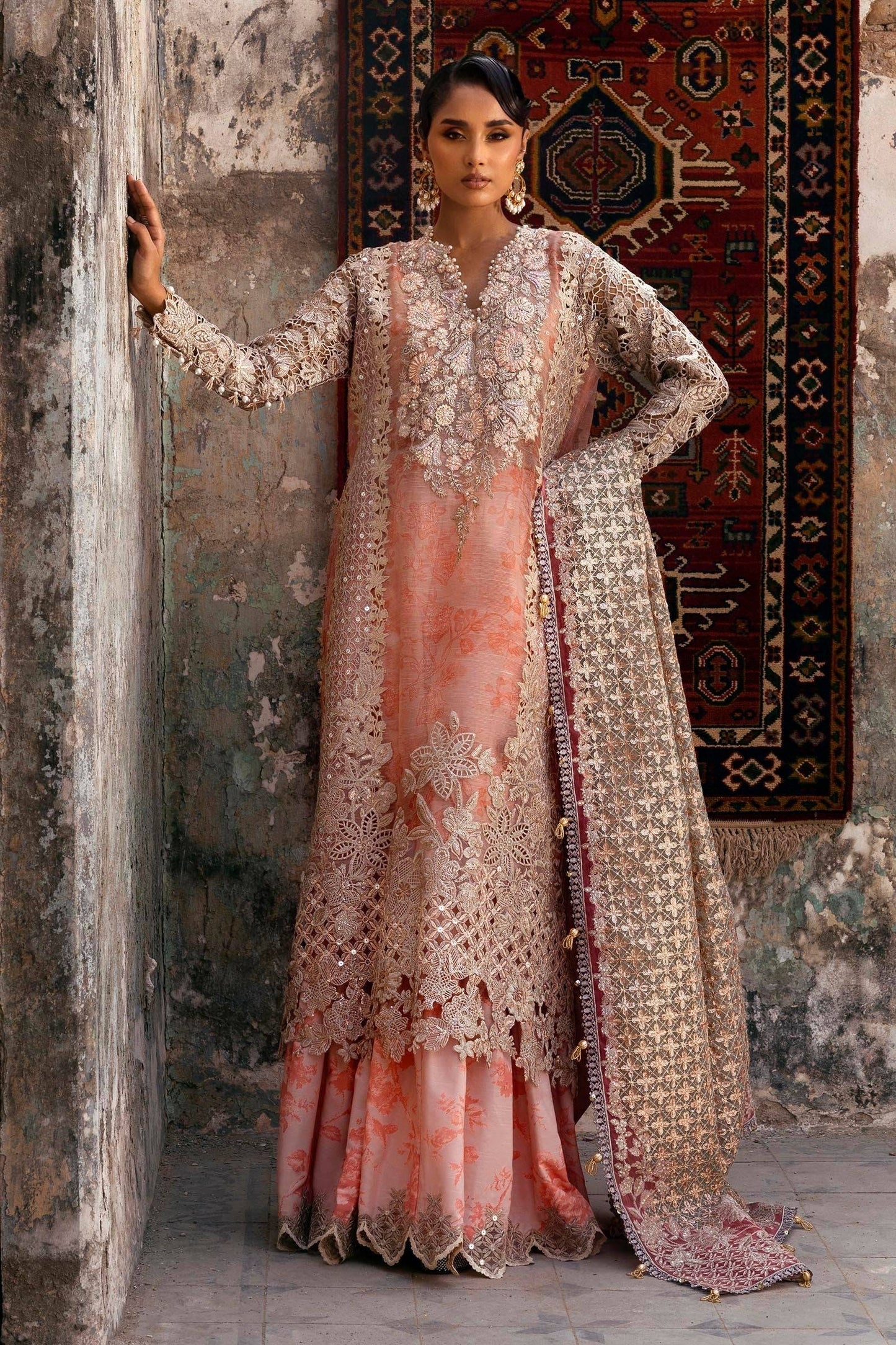 Sana Safinaz | Nura Festive 25 | N252-001-3CX by Maria Faisal - Registered Vendor of : Sana Safinaz - type : Ladies Clothes - 100% original wedding dresses