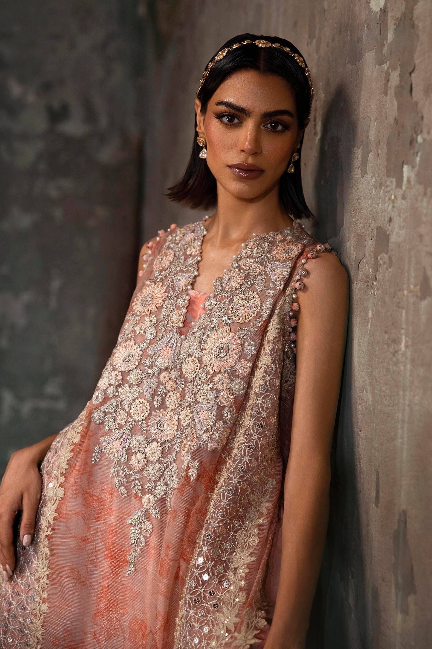Sana Safinaz | Nura Festive 25 | N252-001-3CX by Maria Faisal - Registered Vendor of : Sana Safinaz - type : Ladies Clothes - 100% original wedding dresses