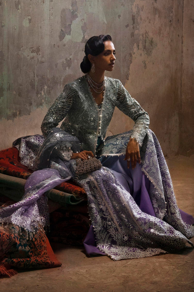 Sana Safinaz | Nura Festive | SS25NUR202P3 - Dress - available at Maria Faisal in UK and USA.