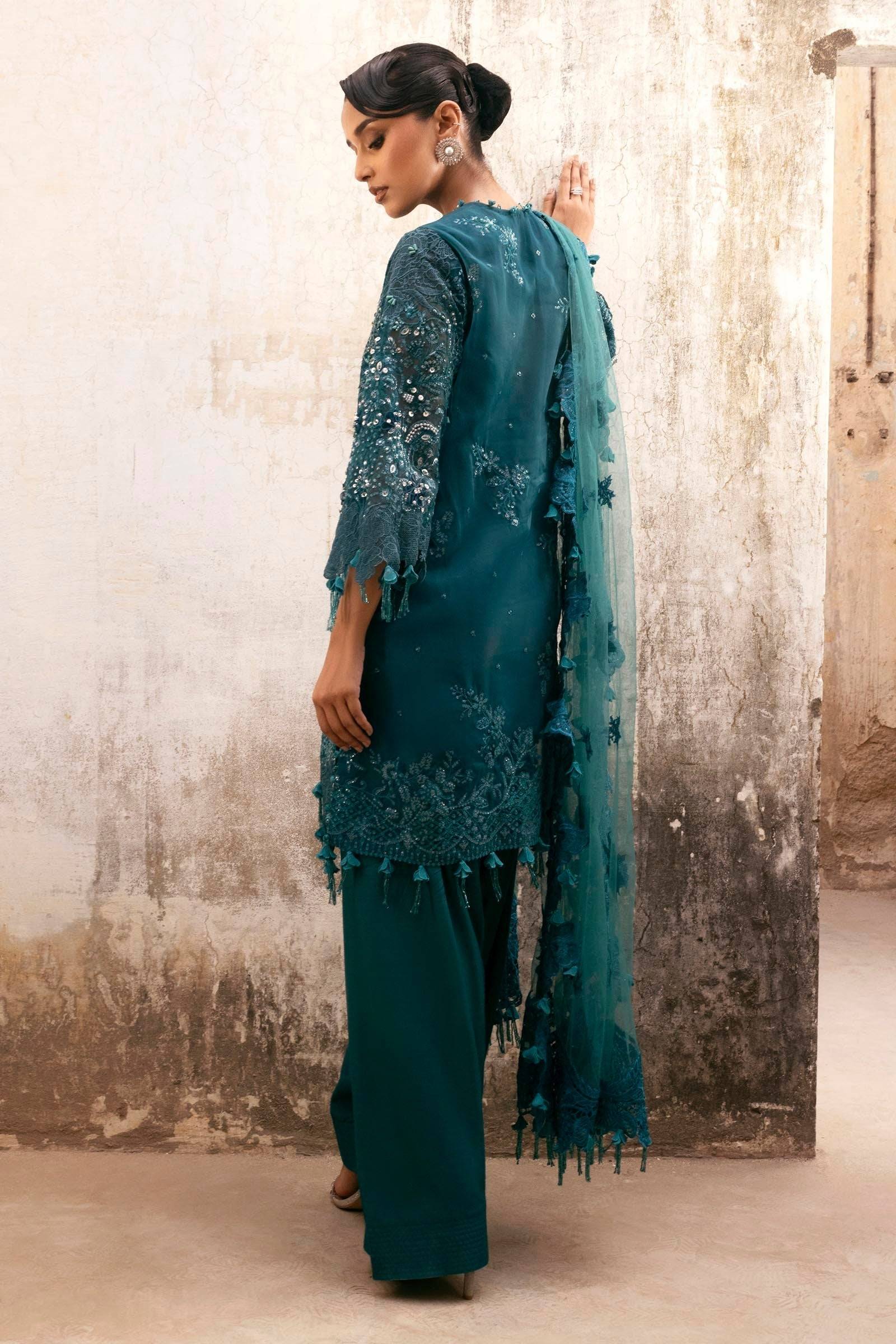Sana Safinaz | Nura Festive 25 | N252-008-3CX by Maria Faisal - Registered Vendor of : Sana Safinaz - type : Ladies Clothes - 100% original wedding dresses