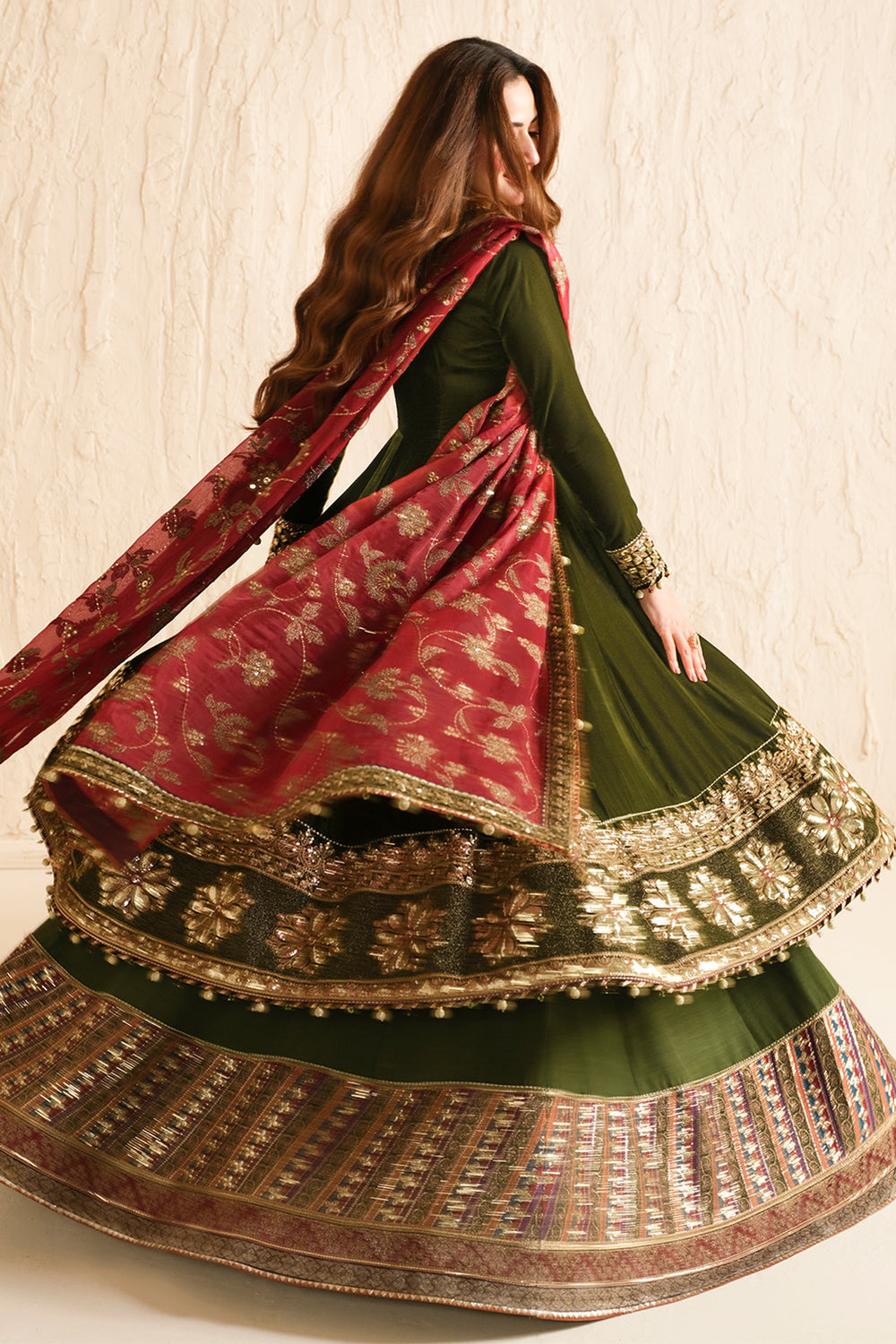 Jazmin | Velvet Edit 24 | Velvet Formal VF-2036 - Wedding Dress - Maria Faisal