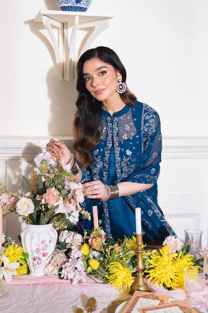 Neeshay | Dastaan Formals 25 | Aabirah - is Navy dress from Neeshay - Ladies Clothes - Maria Faisal