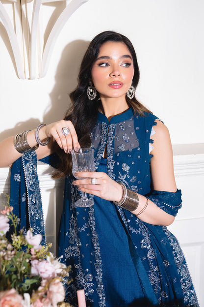 Neeshay | Dastaan Formals 25 | Aabirah - is Navy dress from Neeshay - Ladies Clothes - Maria Faisal