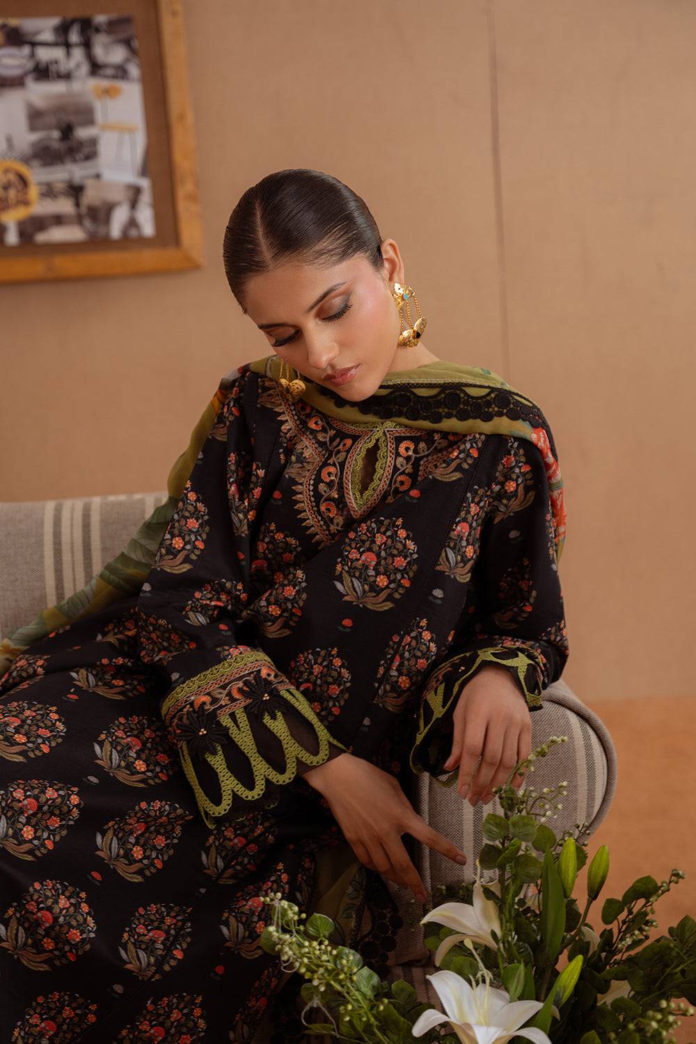 Saira Rizwan | Laanem Summer Lawn 25 | NERIDA-B-SRL25-02 by Maria Faisal - Registered Vendor of : Saira Rizwan - type : Ladies Clothes - 100% original wedding dresses