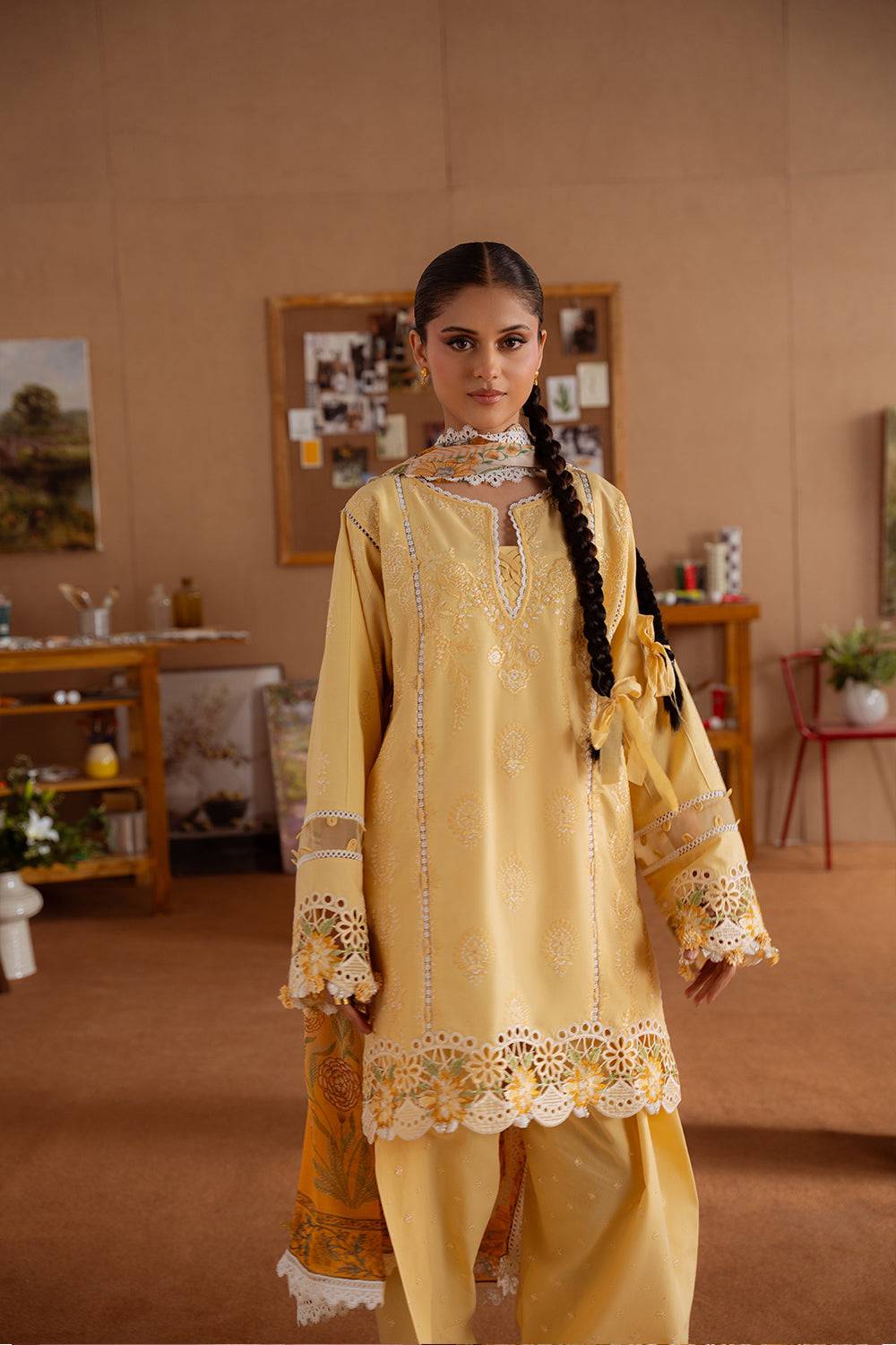 Saira Rizwan | Laanem Summer Lawn 25 | LEYLA-A-SRL25-04 by Maria Faisal - Registered Vendor of : Saira Rizwan - type : Ladies Clothes - 100% original wedding dresses