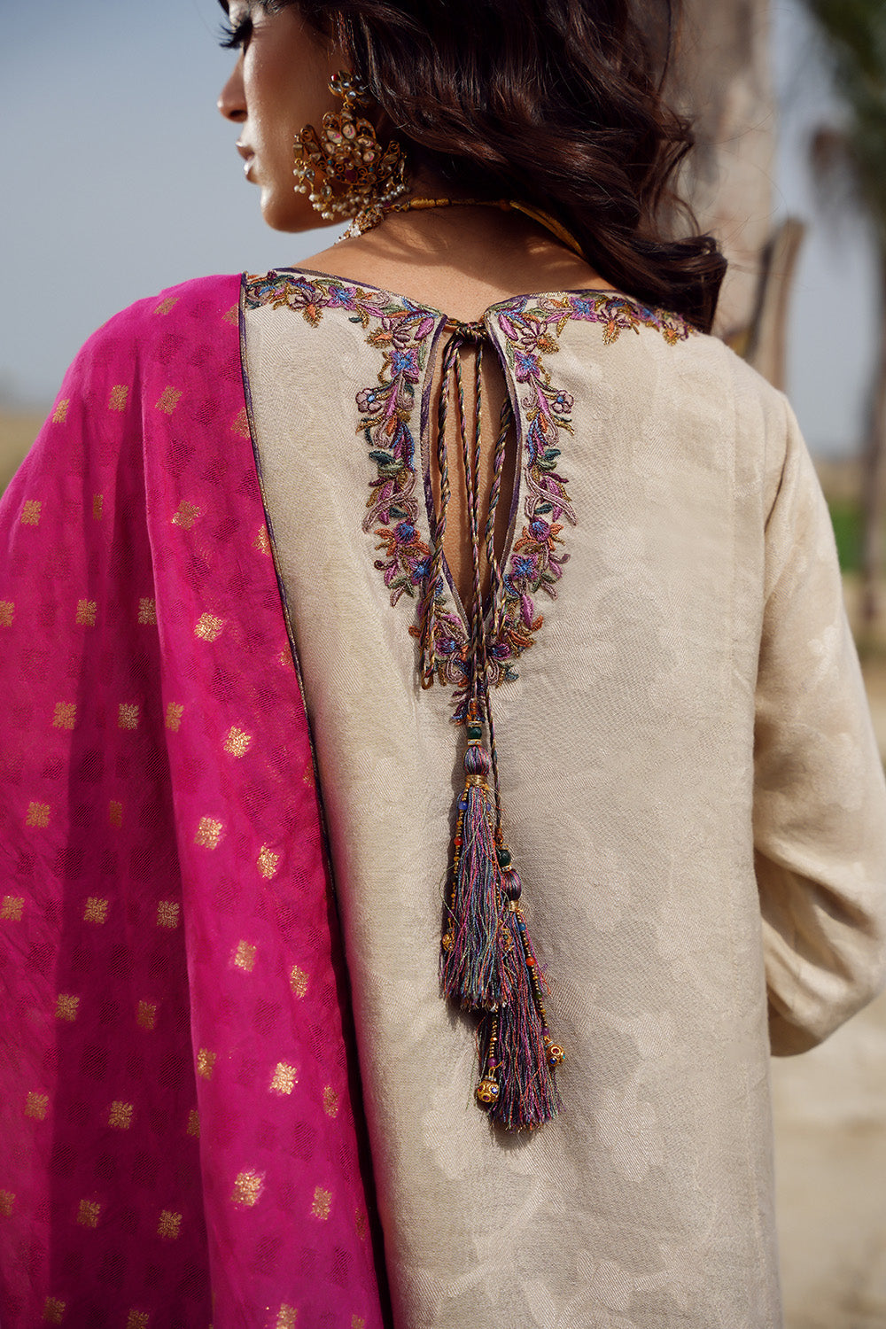 Nilofer Shahid | Verve Summer 24 | Verena (3pc)  Verve SS 24 - Maria Faisal