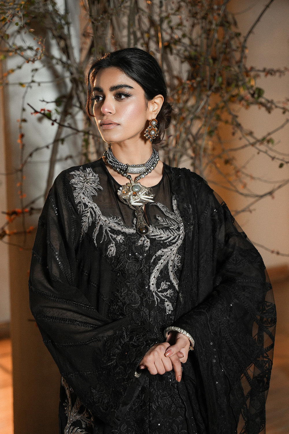 Nilofer Shahid | Verve Summer 24 | Amorist (3pc)- Verve SS 24 - Maria Faisal