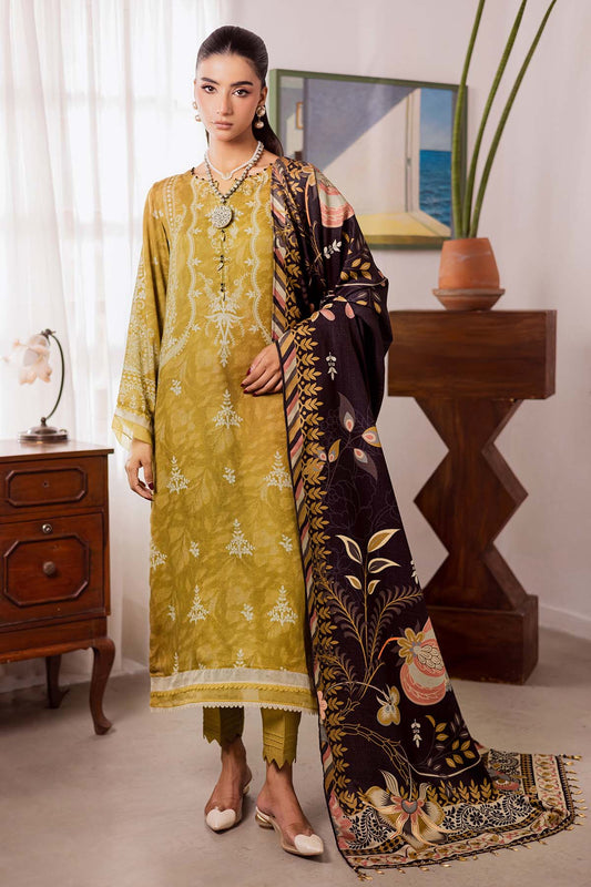 Nureh | Linen Jacquard |  SP-189 - Casual Wear - available at Maria Faisal in UK and USA