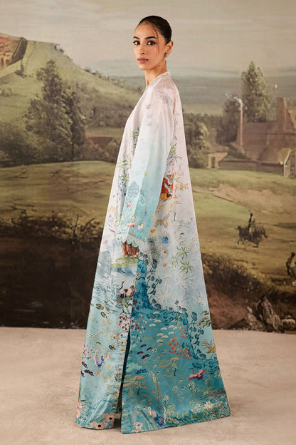 Nureh | Shades of Winter | NP-672 - Casual Dress - available at Maria Faisal in UK and USA.