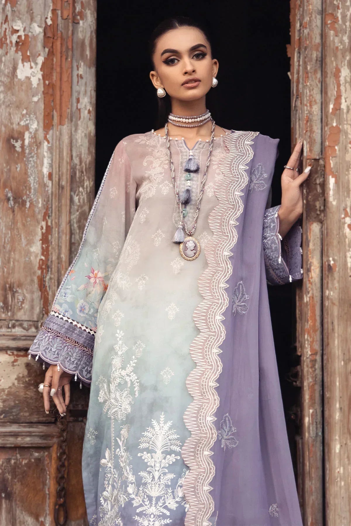 Nureh | Swiss Prints | NS-121 - Ladies Clothes - Maria Faisal