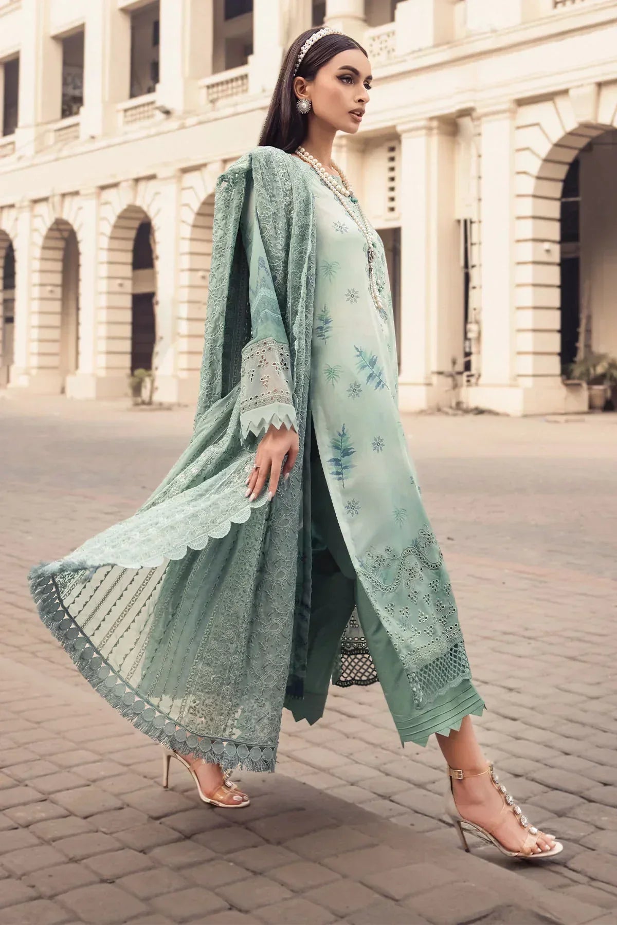 Nureh | Swiss Prints | NS-118 - Ladies Clothes - Maria Faisal