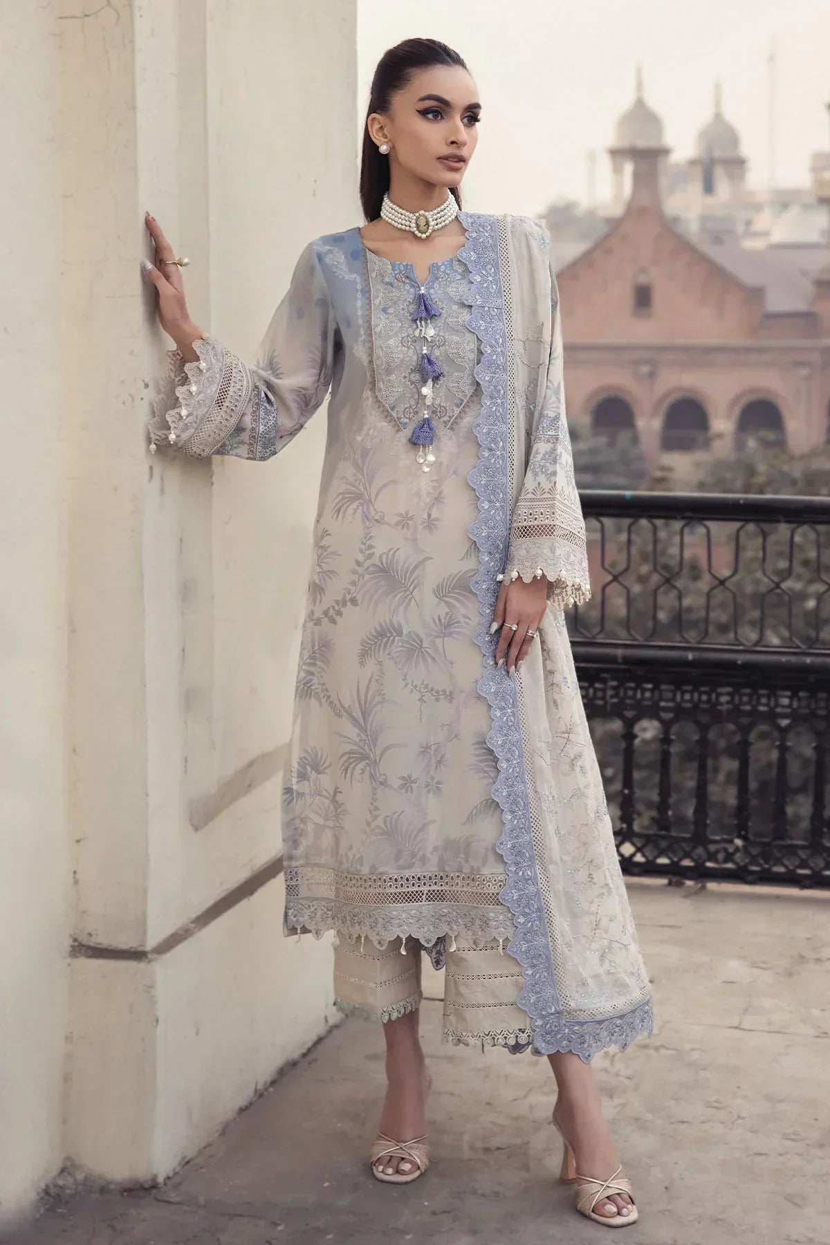 Nureh | Swiss Prints | NS-122 - Ladies Clothes - Maria Faisal