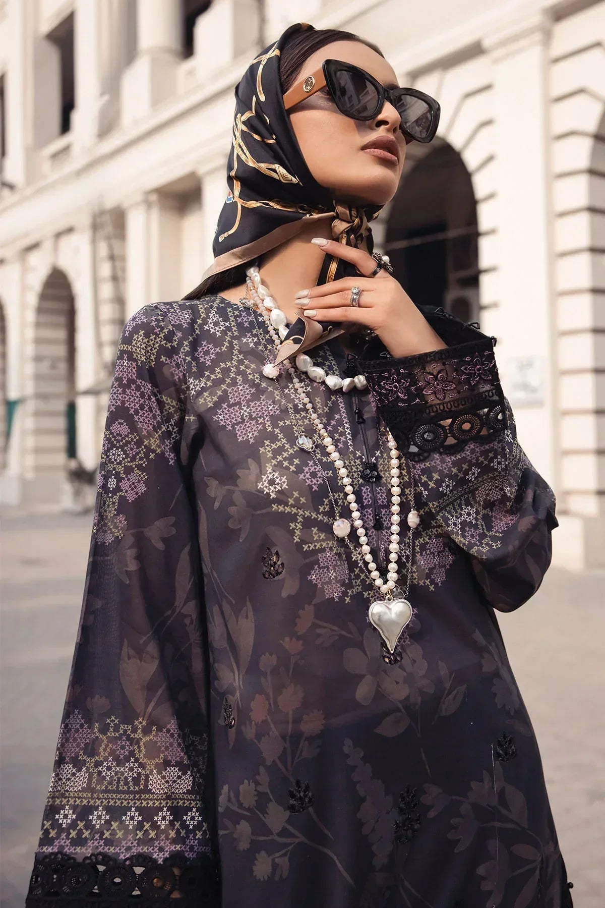 Nureh | Swiss Prints | NS-123 - Ladies Clothes - Maria Faisal