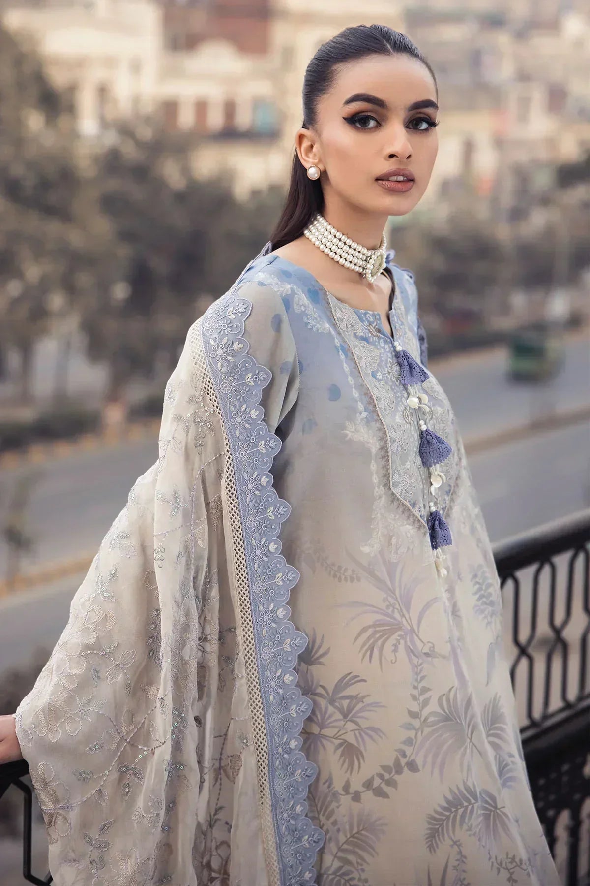 Nureh | Swiss Prints | NS-122 - Ladies Clothes - Maria Faisal