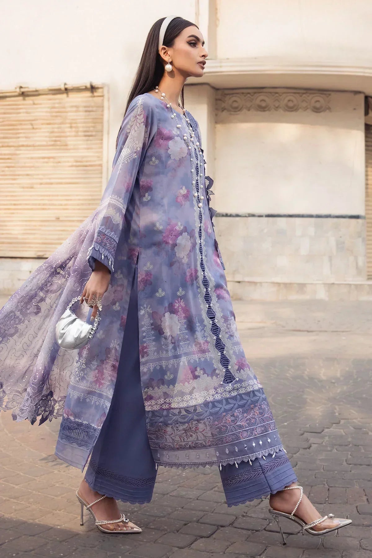 Nureh | Swiss Prints | NS-119 - Ladies Clothes - Maria Faisal