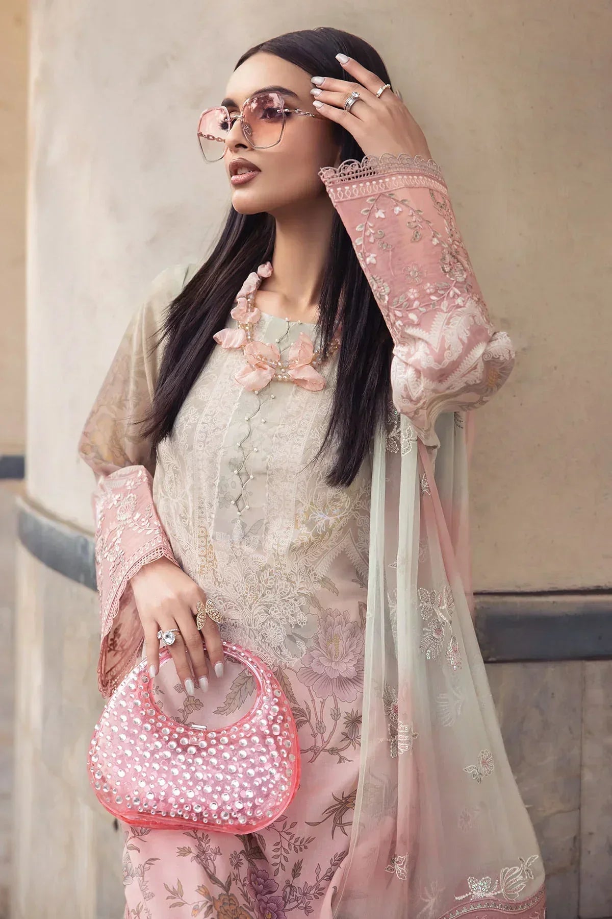 Nureh | Swiss Prints | NS-117 - Ladies Clothes - Maria Faisal
