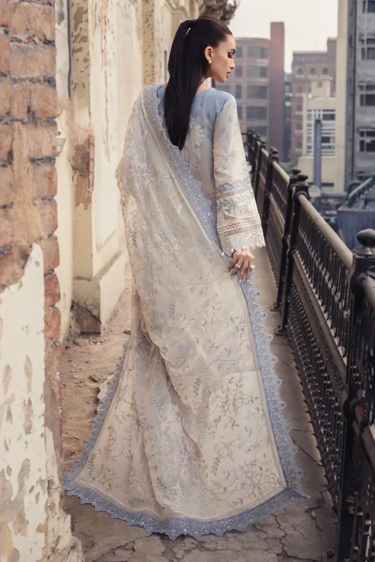 Nureh | Swiss Prints | NS-122 - Ladies Clothes - Maria Faisal