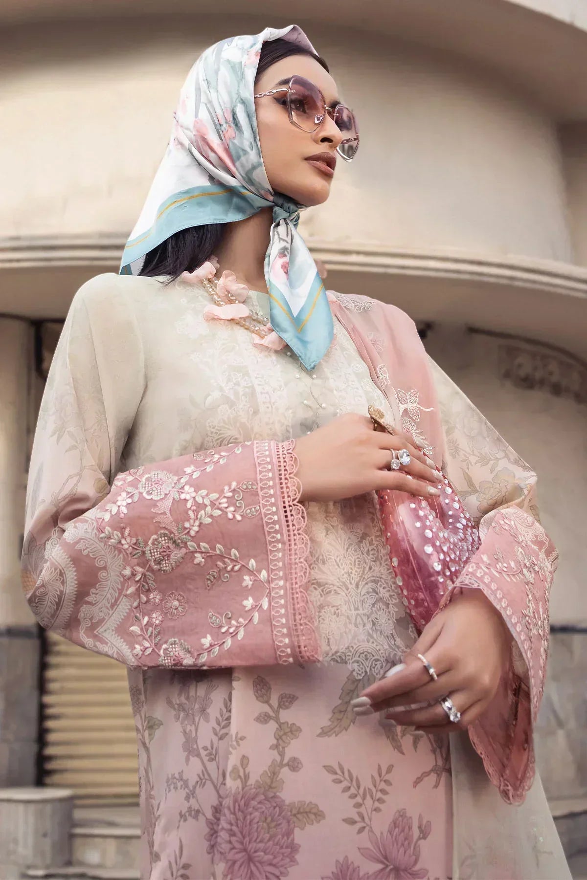 Nureh | Swiss Prints | NS-117 - Ladies Clothes - Maria Faisal