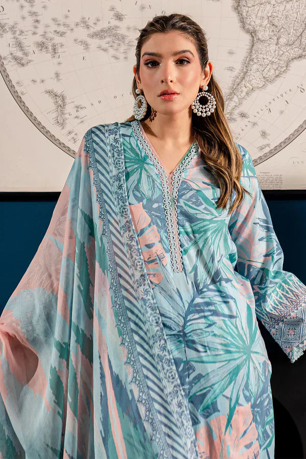 Nureh | Printed Lawn 24 | SP-96 - Ladies Clothes - Maria Faisal