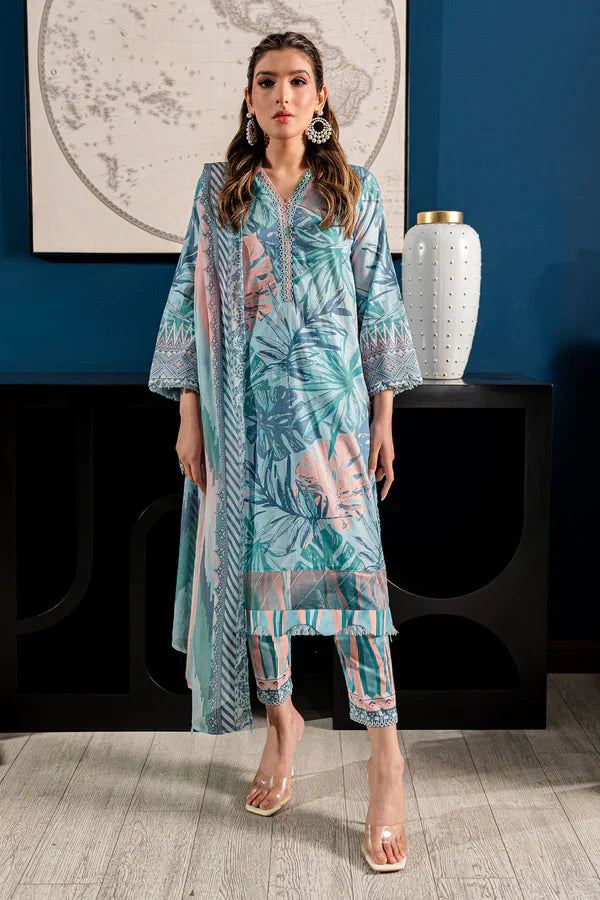 Nureh | Printed Lawn 24 | SP-96 - Ladies Clothes - Maria Faisal