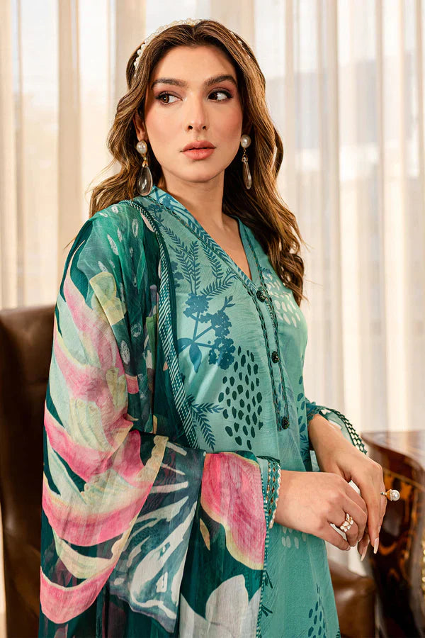 Nureh | Printed Lawn 24 | SP-90 - Ladies Clothes - Maria Faisal
