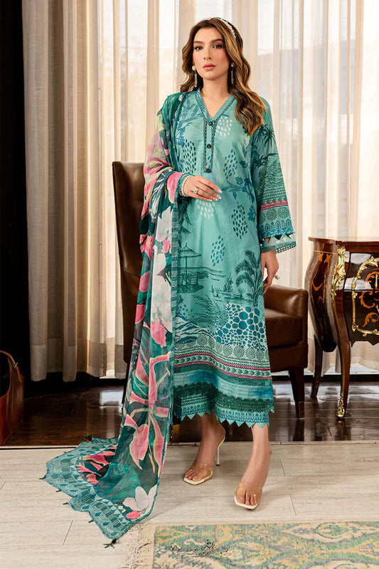 Nureh | Printed Lawn 24 | SP-90 - Ladies Clothes - Maria Faisal
