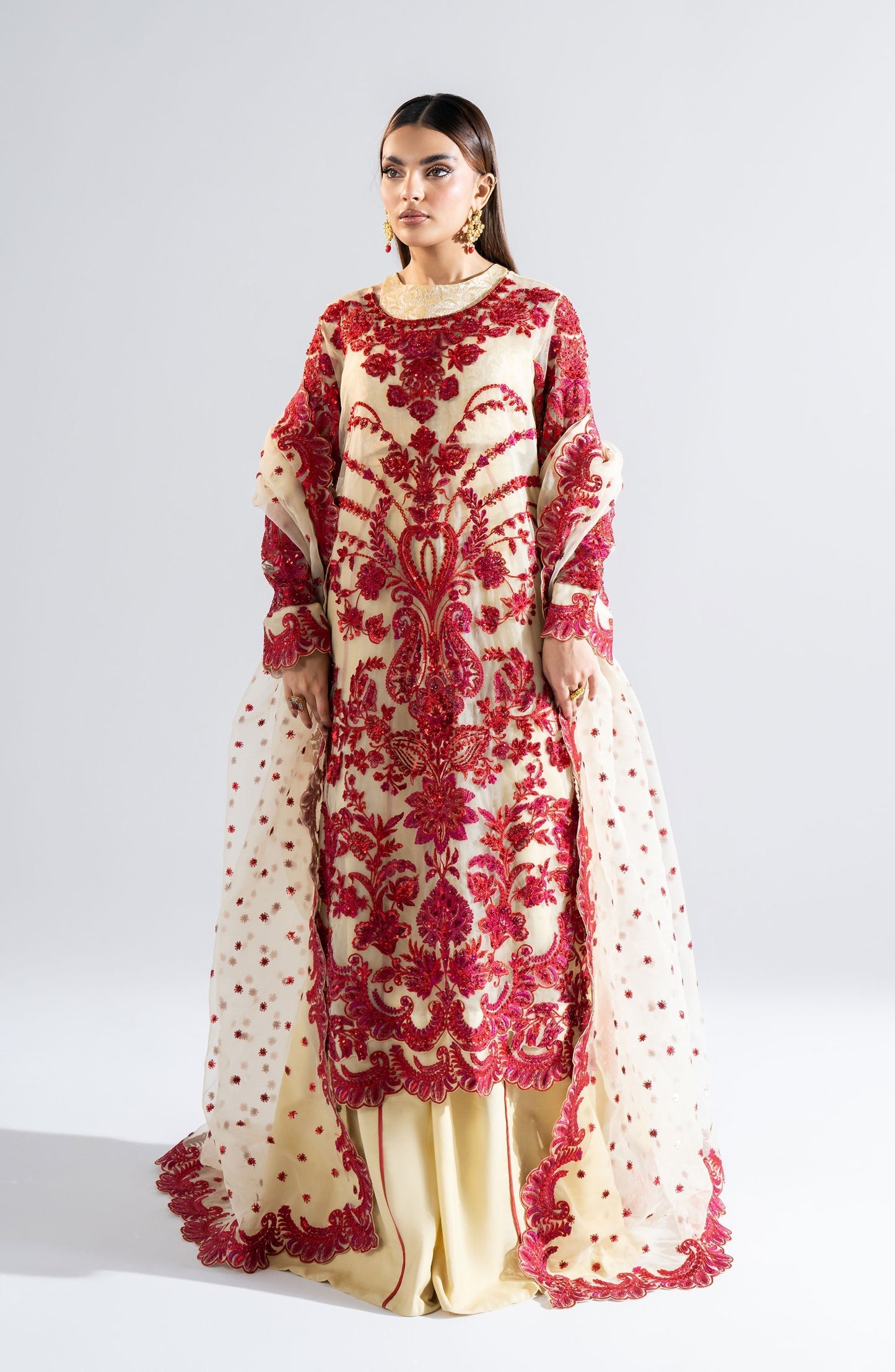 Maryum N Maria | Riwayat Wedding Formals | ONISHA - MW24-557 - Ladies Clothes - Maria Faisal
