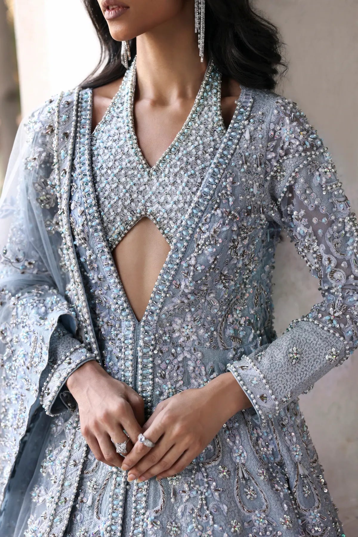 Waqas Shah | Vyah Diyan Tyaariyan 26 |Jhoomar - Bridal Dress - available at Maria Faisal in UK and USA.