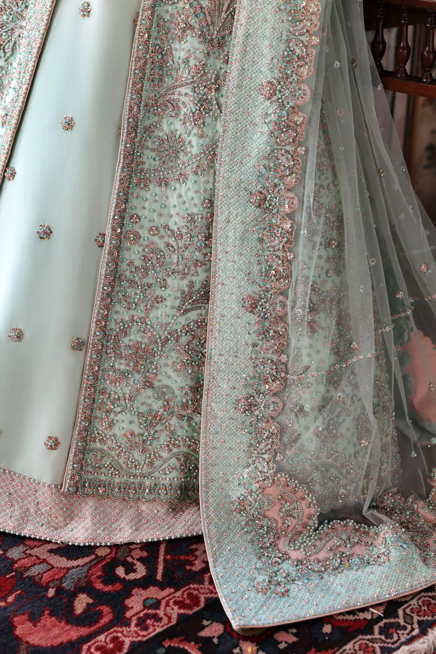 Waqas Shah | Vyah Diyan Tyaariyan 26 | Laila - Formal Dress - available at Maria Faisal in UK and USA.