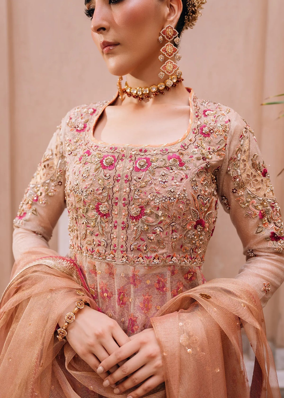Jeem | Amaltaas Wedding Formals 26 | ORCHID PINK - Wedding Dress - available at Maria Faisal in UK and USA.