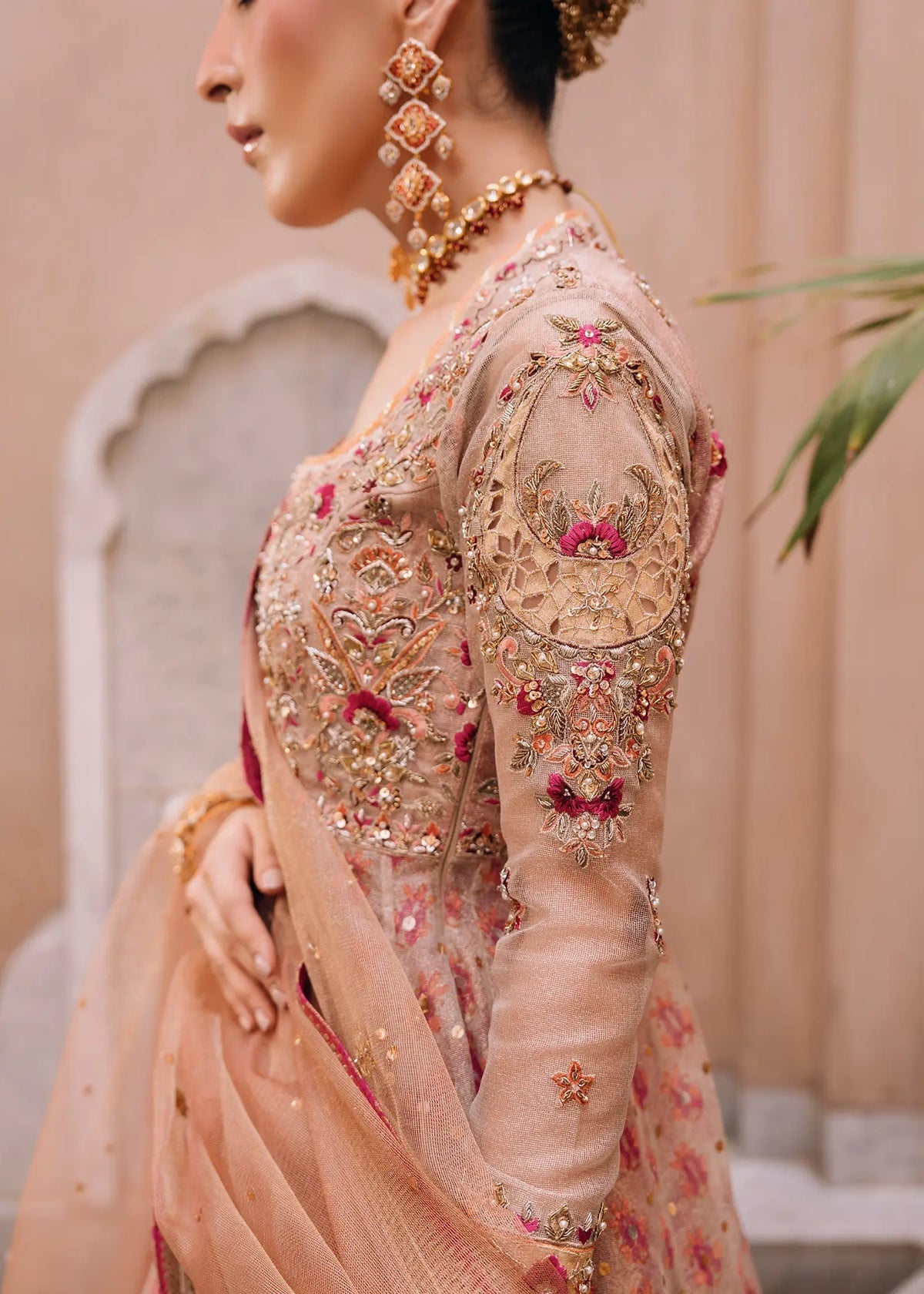Jeem | Amaltaas Wedding Formals 26 | ORCHID PINK - Wedding Dress - available at Maria Faisal in UK and USA.