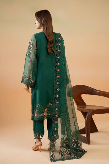Saad Shaikh | Cutwork 26 | Orin - Luxury Dress - available at Maria Faisal in UK and USA.