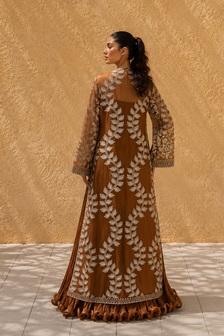 Sania Maskatiya | Eid ul Adha Edit | Usha (B) - Luxury Dress - available at Maria Faisal in UK and USA.