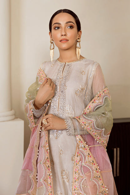 Baroque | Luxury Pret 25 | EMBROIDERED MASOORI PR-438 - Ladies Clothes - Maria Faisal