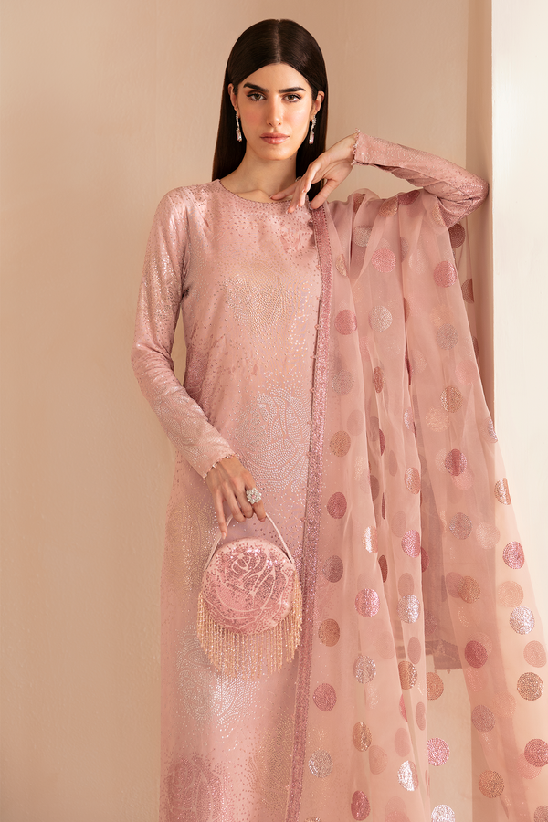 Jazmin | Formals Collection | Raw Silk UR-7032 - Ladies Clothes - Maria Faisal