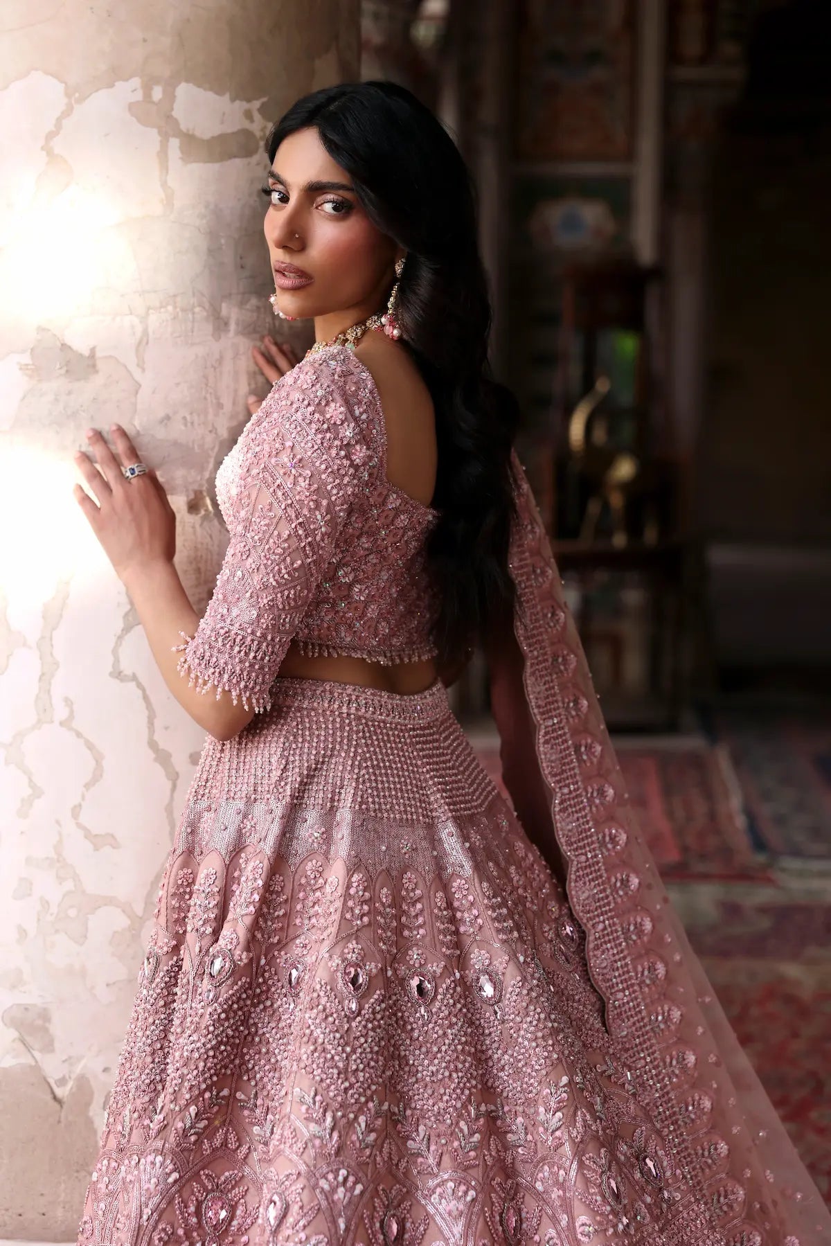 Waqas Shah | Vyah Diyan Tyaariyan 26 | Diyar - Bridal Dress - available at Maria Faisal in UK and USA.